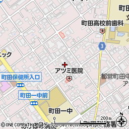 都営町田中町四町目第２アパート周辺の地図