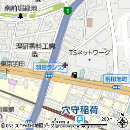 東京都大田区羽田旭町3周辺の地図