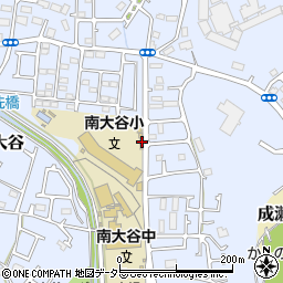 東京都町田市南大谷811周辺の地図