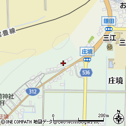 兵庫県豊岡市庄境413周辺の地図