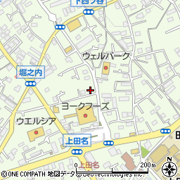 神奈川県相模原市中央区田名4704-2周辺の地図
