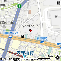 東京都大田区羽田旭町4-1周辺の地図