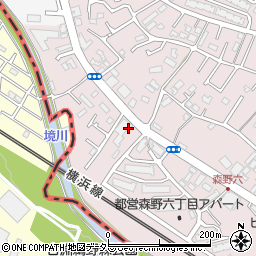 スギ薬局　町田森野店周辺の地図