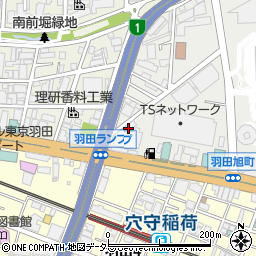 東京都大田区羽田旭町3-11周辺の地図