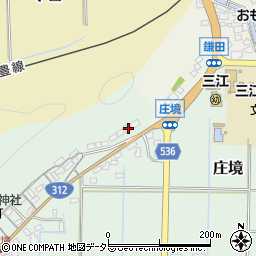 兵庫県豊岡市庄境412周辺の地図