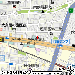 東京都大田区東糀谷3丁目13-13周辺の地図