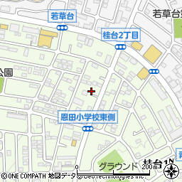 神奈川県横浜市青葉区桂台2丁目27-41周辺の地図