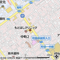 トヨタモビリティ東京町田中町店周辺の地図