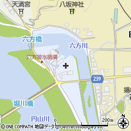 兵庫県豊岡市六地蔵周辺の地図