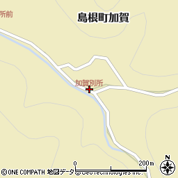 加賀別所周辺の地図