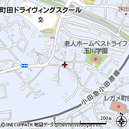 東京都町田市南大谷329周辺の地図