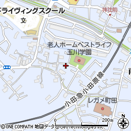 東京都町田市南大谷339周辺の地図