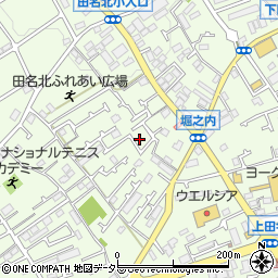 神奈川県相模原市中央区田名1884-15周辺の地図