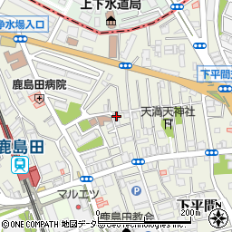 黒澤建具店周辺の地図