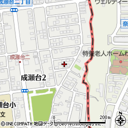 東京都町田市成瀬台2丁目27周辺の地図