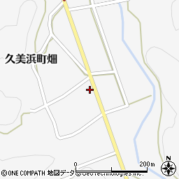 京都府京丹後市久美浜町畑498周辺の地図