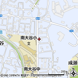 東京都町田市南大谷894周辺の地図