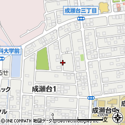 東京都町田市成瀬台1丁目20周辺の地図