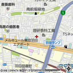 トーショー本社周辺の地図