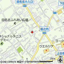 神奈川県相模原市中央区田名1884周辺の地図