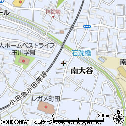 東京都町田市南大谷286周辺の地図