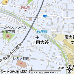 東京都町田市南大谷1162周辺の地図