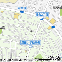 神奈川県横浜市青葉区桂台2丁目27-36周辺の地図