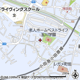 東京都町田市南大谷338周辺の地図