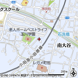 東京都町田市南大谷368周辺の地図