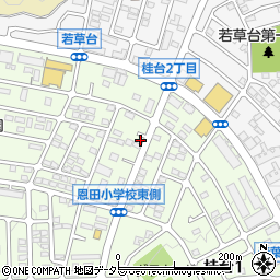 神奈川県横浜市青葉区桂台2丁目27-29周辺の地図