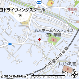 東京都町田市南大谷332周辺の地図