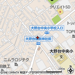 ファミリーマート細谷大野台店周辺の地図