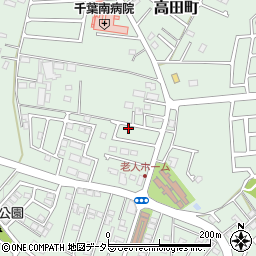 千葉県千葉市緑区高田町401-152周辺の地図