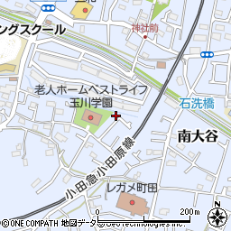 東京都町田市南大谷365周辺の地図