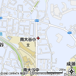 東京都町田市南大谷893周辺の地図