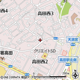 マンション日吉台周辺の地図