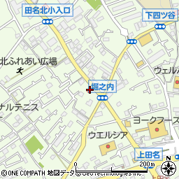 神奈川県相模原市中央区田名1897-7周辺の地図