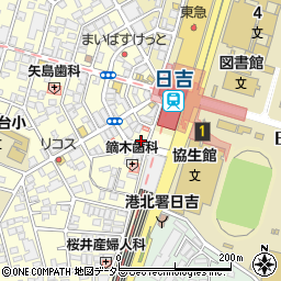 さが美　日吉店周辺の地図