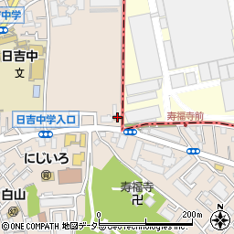 セブンイレブン川崎北加瀬店周辺の地図