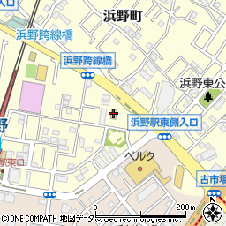 ローソン千葉浜野町店周辺の地図