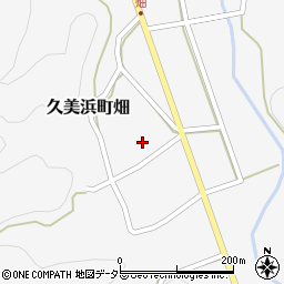 京都府京丹後市久美浜町畑602周辺の地図