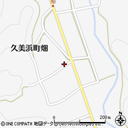 京都府京丹後市久美浜町畑606-1周辺の地図