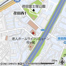 横浜地方法務局青葉出張所周辺の地図