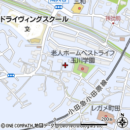 東京都町田市南大谷337周辺の地図