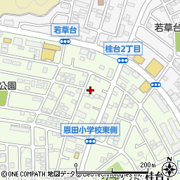 神奈川県横浜市青葉区桂台2丁目27-9周辺の地図