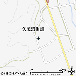 京都府京丹後市久美浜町畑598周辺の地図