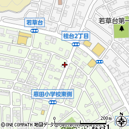 神奈川県横浜市青葉区桂台2丁目27-30周辺の地図