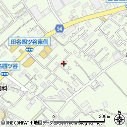 神奈川県相模原市中央区田名4298-1周辺の地図