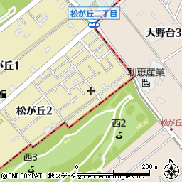 神奈川県相模原市中央区松が丘2丁目12-3周辺の地図