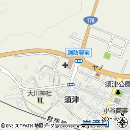 宮津与謝消防組合　消防本部・警防課周辺の地図